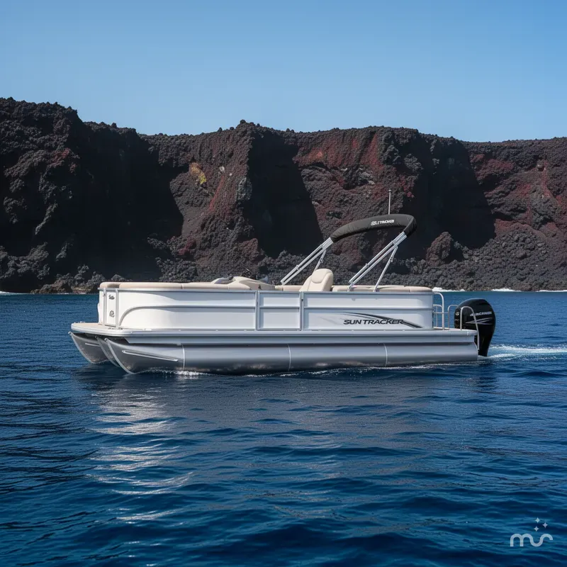 Slide: The Image of Sun Tracker Party Barge 22 XP3 2026 - 2