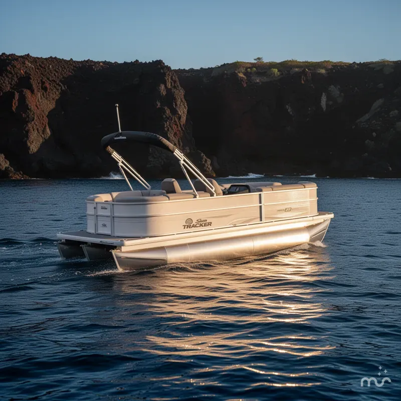 Slide: The Image of Sun Tracker Party Barge 22 XP3 2026 - 4