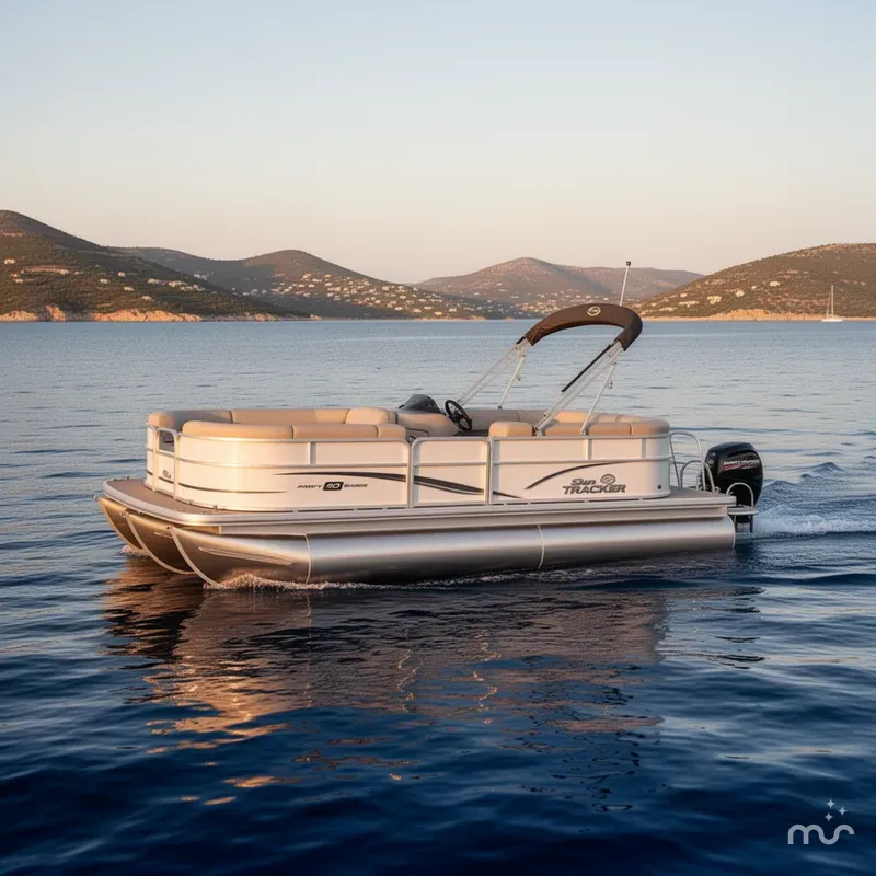 The Image of Sun Tracker Party Barge 20 DLX 2026 - 0