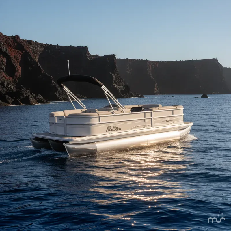 Slide: The Image of Sun Tracker Party Barge 22 XP3 2026 - 4