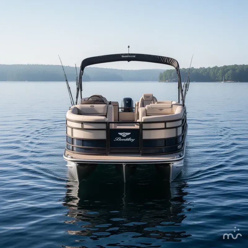 Slide: The Image of Bentley Pontoons Legacy 223 Swingback 2026 - 1