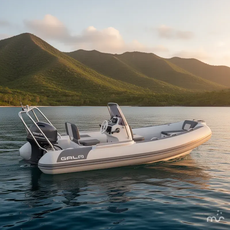 Slide: The Image of Gala A360HL with Tohatsu 40HP 2024 - 2