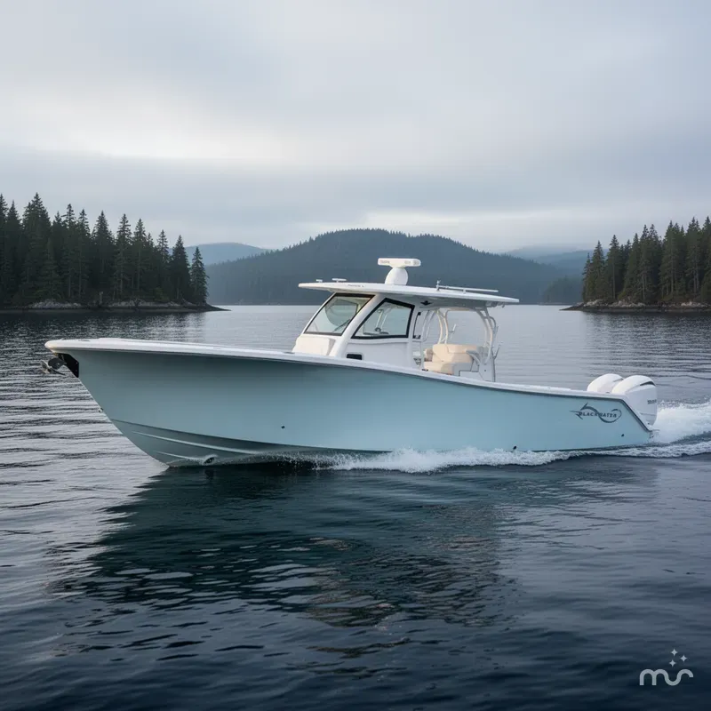 Slide: The Image of BlackWater 41 Performance Fish 2027 - 2