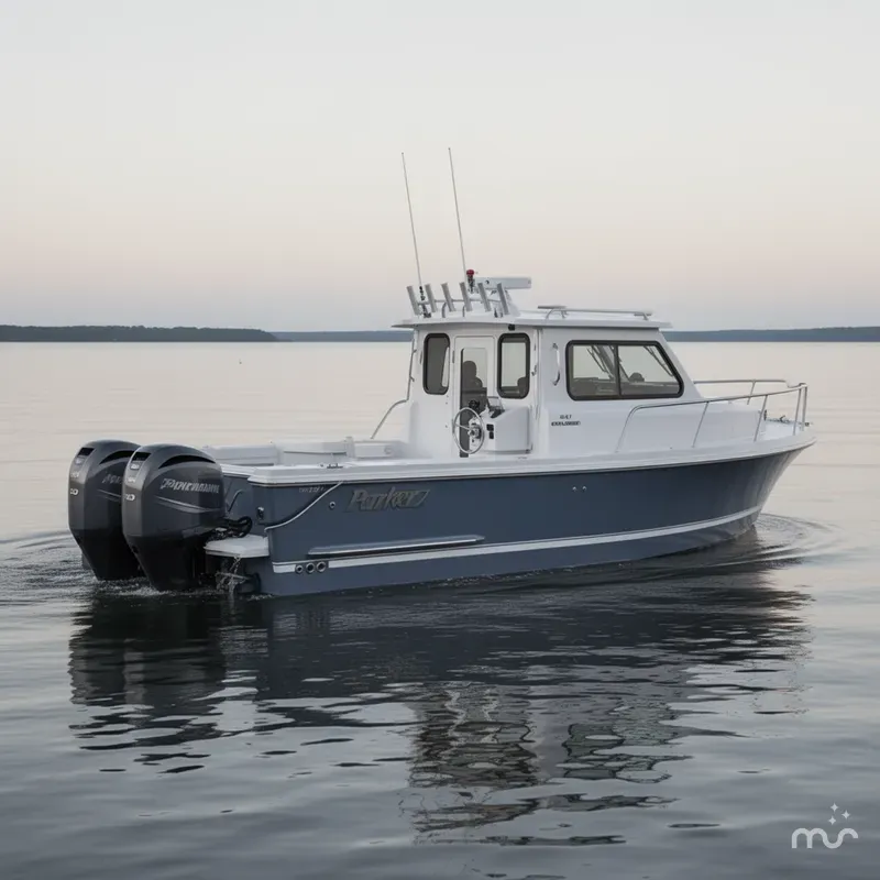 Slide: The Image of Parker Marine 247 Explorer 2026 - 2