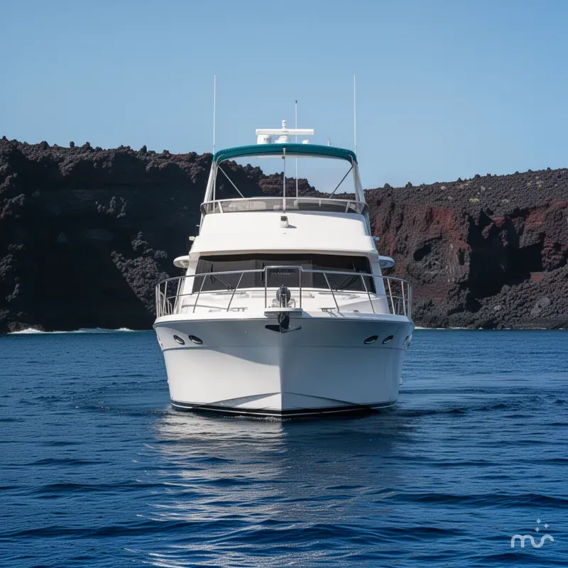 Slide: The Image of Meridian 490 Pilothouse 2004 - 3