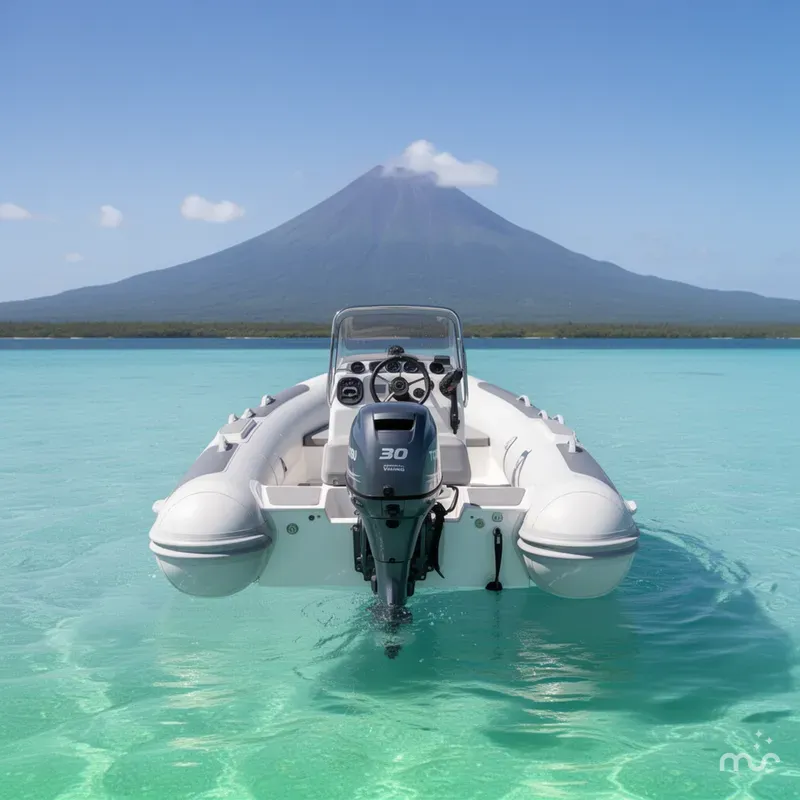 Slide: The Image of Gala Viking V330 with Tohatsu 30HP 2026 - 3