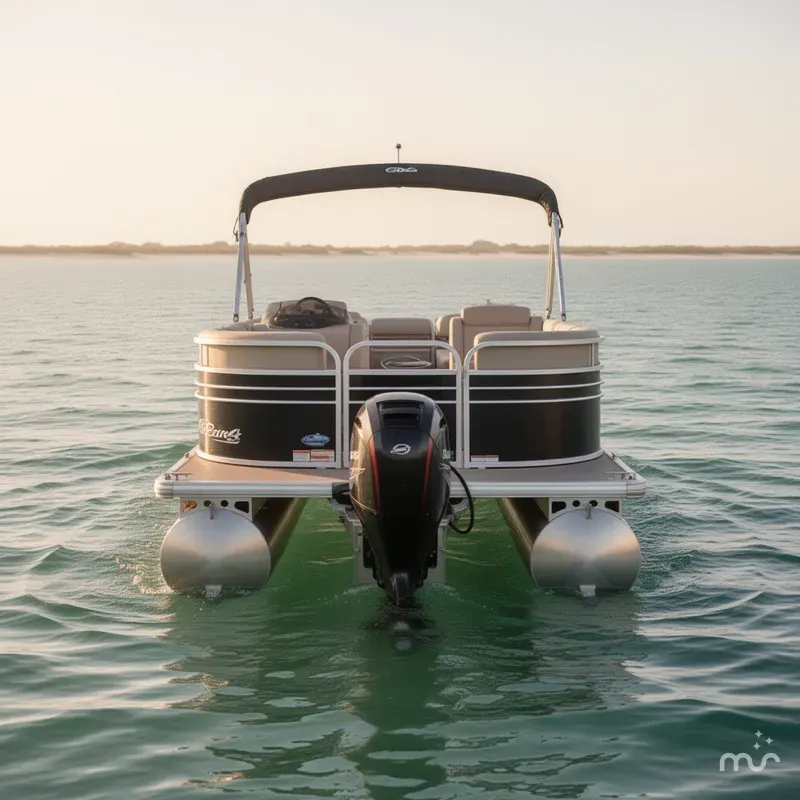 Slide: The Image of Sun Tracker Party Barge 22 DLX 2022 - 1