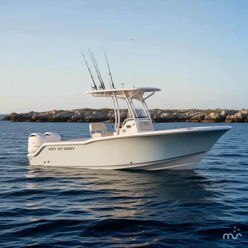 Slide: The Image of Key West 244 Center Console 2026 - 2