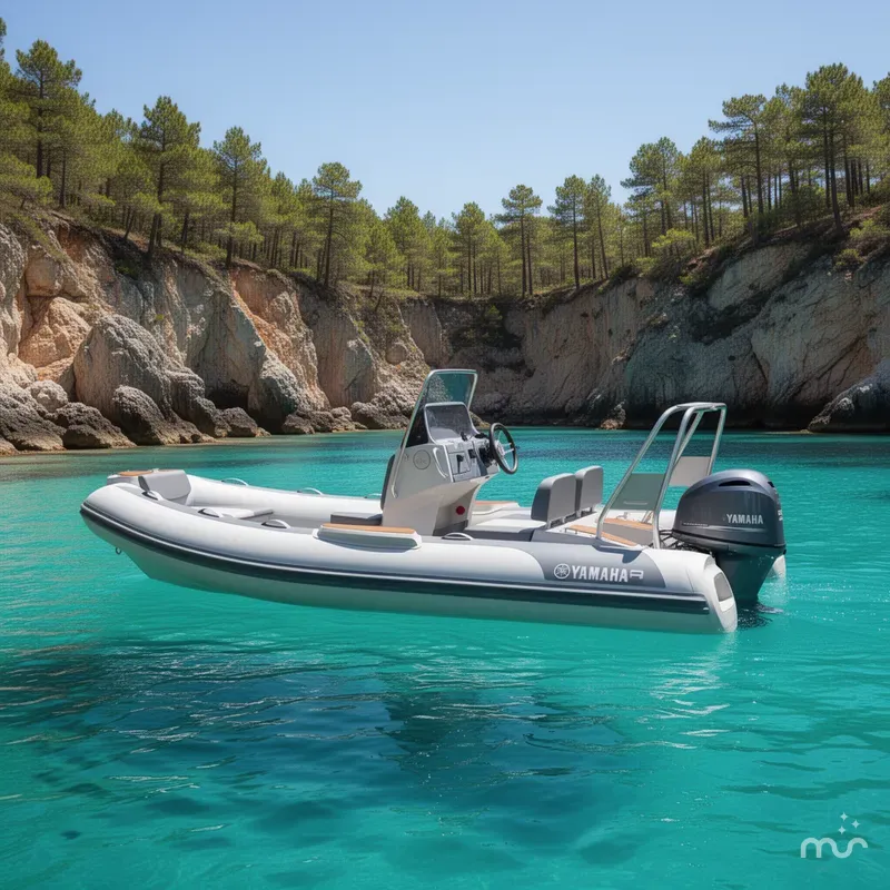 Slide: The Image of Gala Viking V420 with Yamaha 50HP 2026 - 2