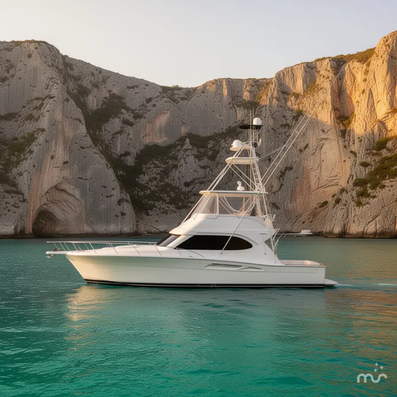 Slide: The Image of Riviera 47 Open Flybridge 2003 - 2
