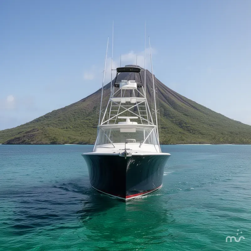 Slide: The Image of Hines-Farley Custom Sportfish 1985 - 1