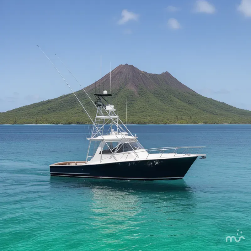 Slide: The Image of Hines-Farley Custom Sportfish 1985 - 2