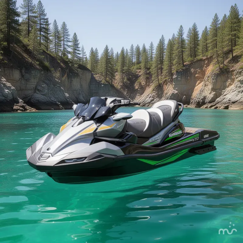 Slide: The Image of Kawasaki Jet Ski Ultra 160 2026 - 2