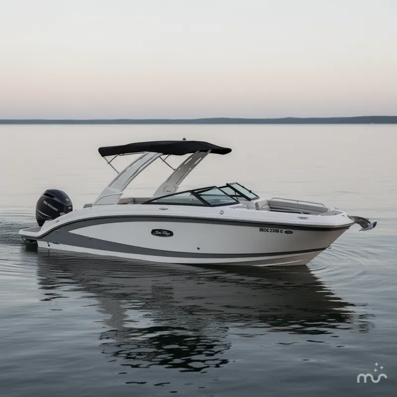 Slide: The Image of Sea Ray SDX 270 Outboard 2021 - 0