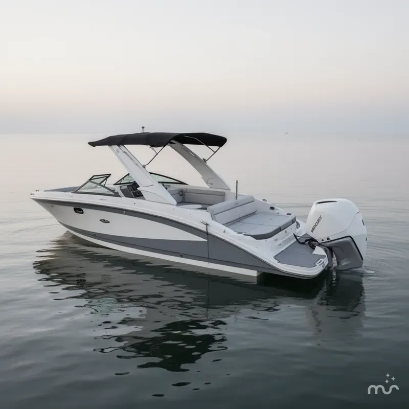 Slide: The Image of Sea Ray SDX 270 Outboard 2021 - 2