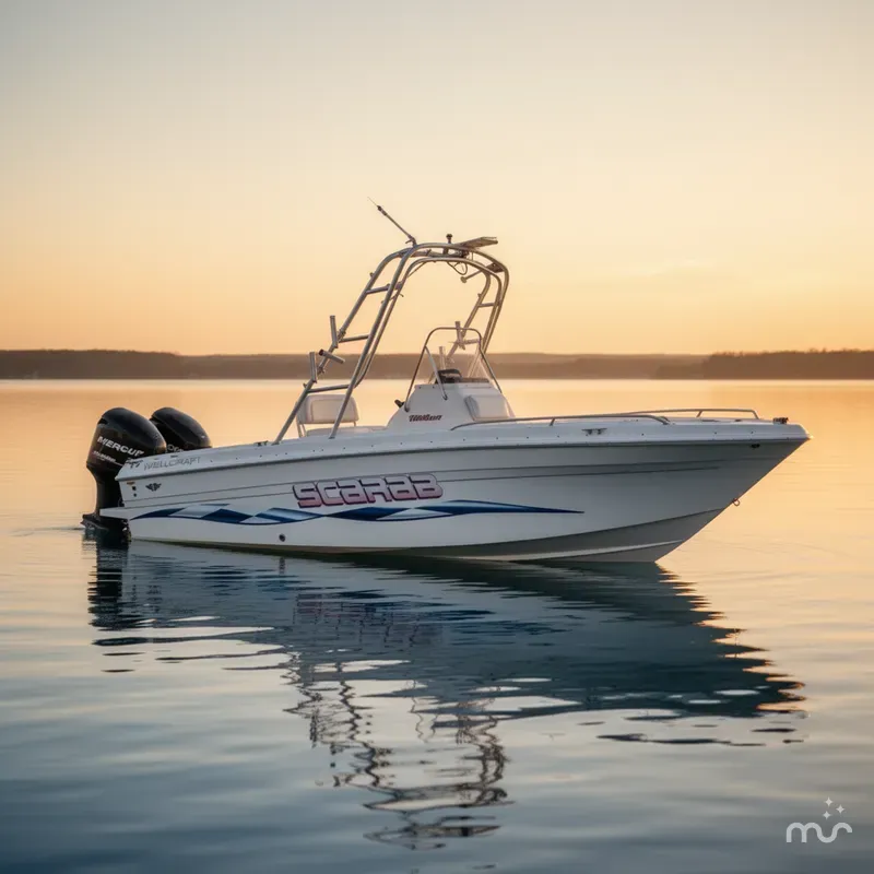 Slide: The Image of Wellcraft 302 Scarab Sport 1995 - 0