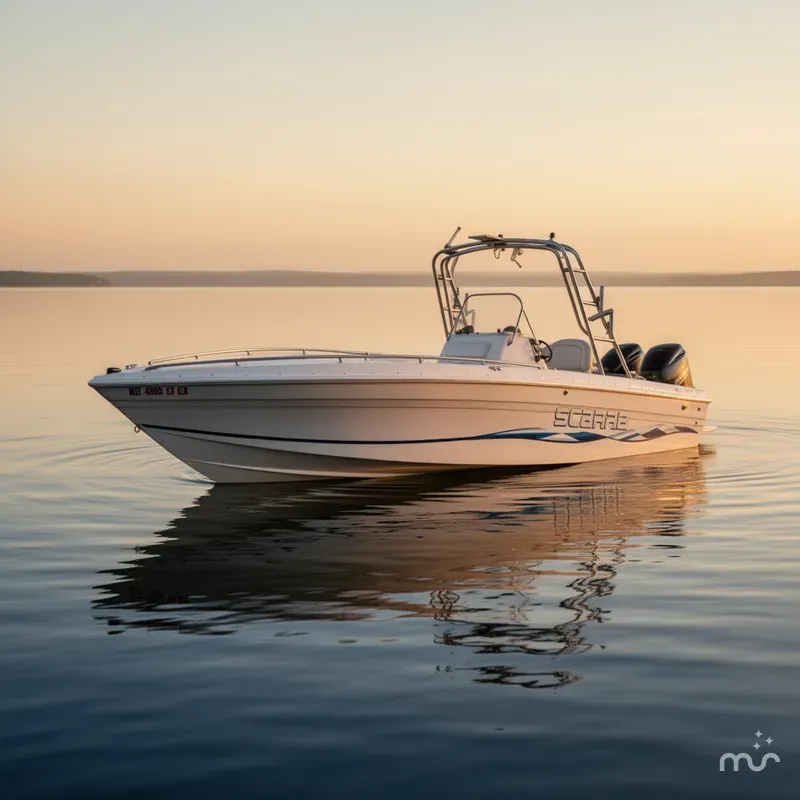 Slide: The Image of Wellcraft 302 Scarab Sport 1995 - 1