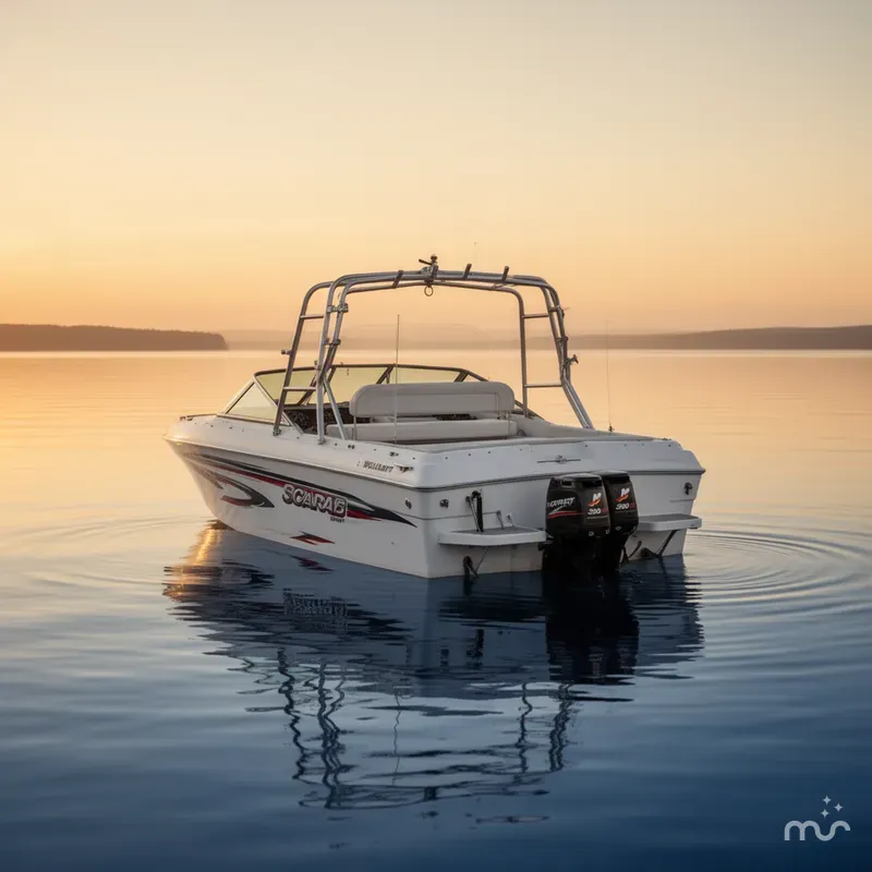 Slide: The Image of Wellcraft 302 Scarab Sport 1995 - 2
