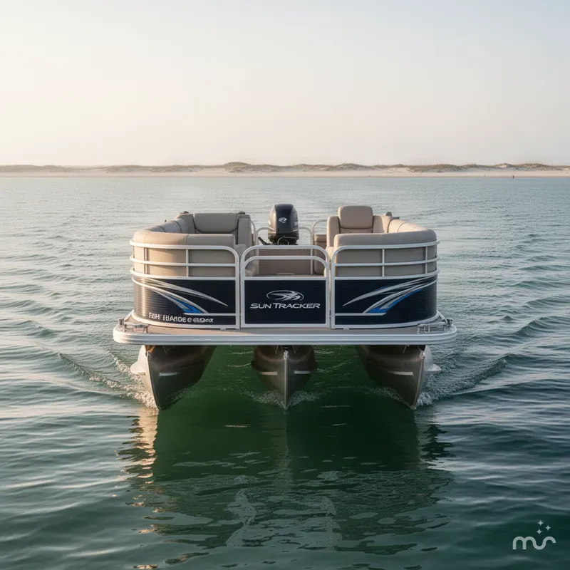 Slide: The Image of Sun Tracker Fishin' Barge 20 DLX 2015 - 0