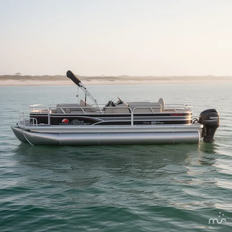 Slide: The Image of Sun Tracker Fishin' Barge 20 DLX 2015 - 1