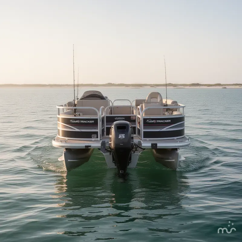 Slide: The Image of Sun Tracker Fishin' Barge 20 DLX 2015 - 2