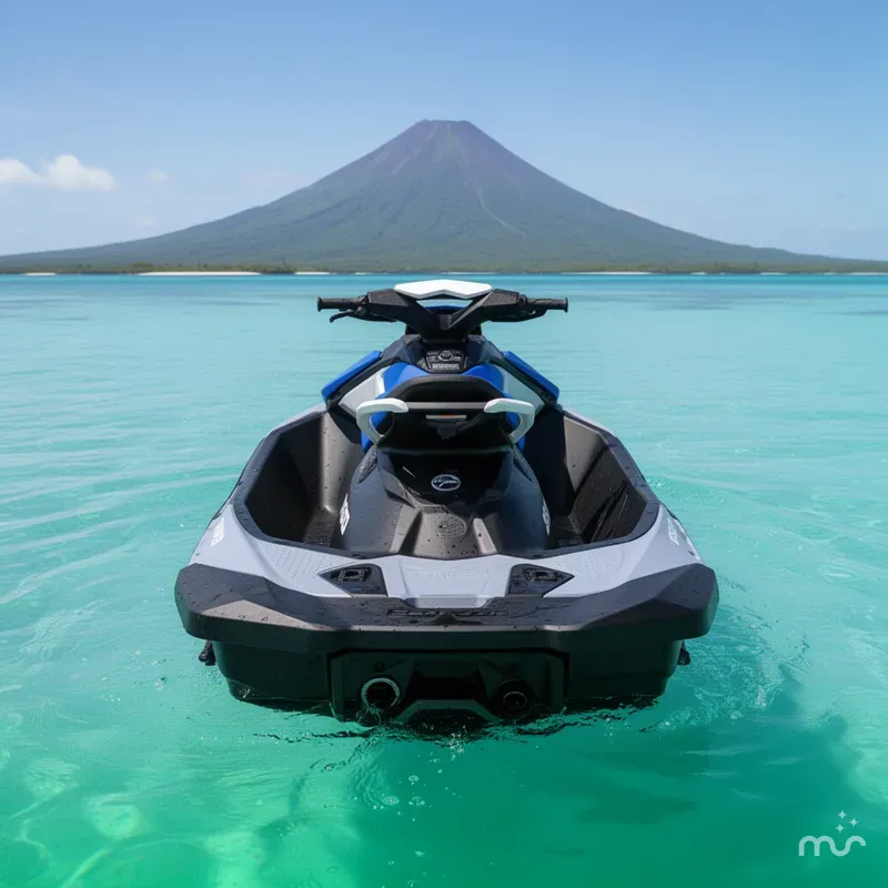 Slide: The Image of Sea-Doo Spark for 3 90 hp Convenience package with iBR 2026 - 3