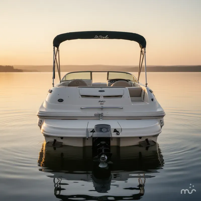 Slide: The Image of Sea Ray 240 Sundeck 2004 - 2