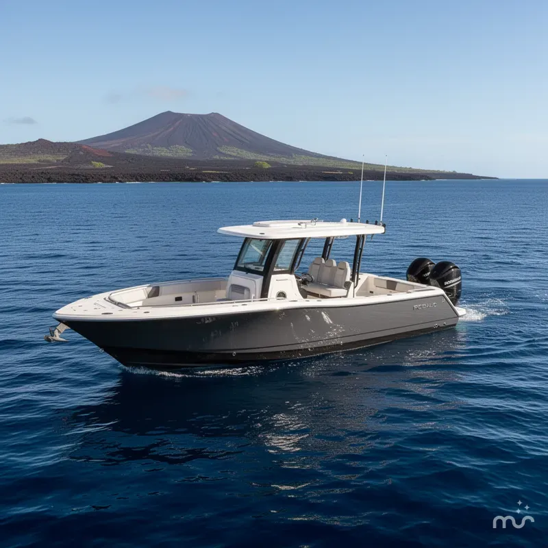Slide: The Image of Robalo R300 Center Console 2026 - 2