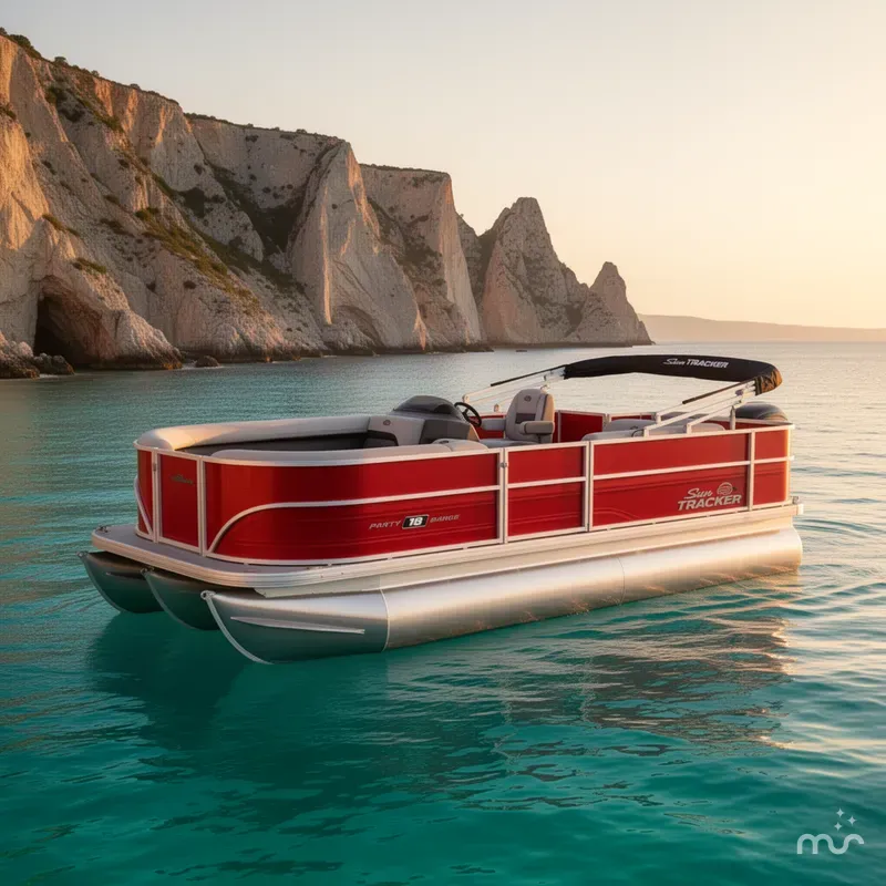 The Image of Sun Tracker Party Barge 18 DLX 2026 - 0