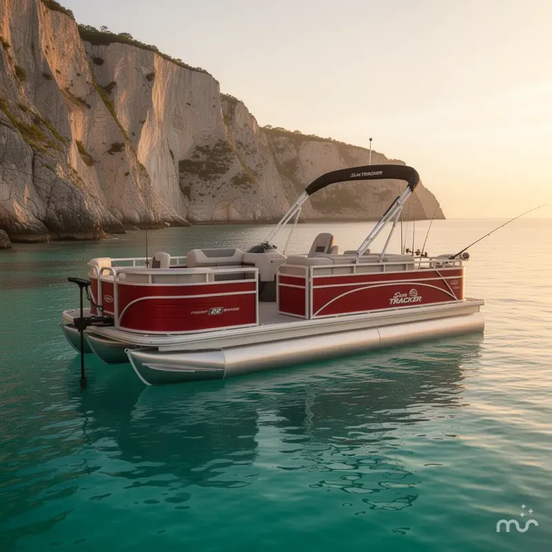 The Image of Sun Tracker Fishin' Barge 22 DLX 2026 - 0