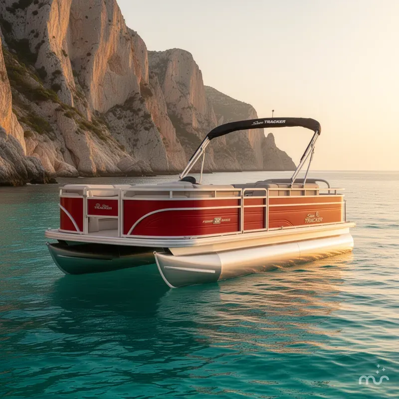 Slide: The Image of Sun Tracker Fishin' Barge 22 DLX 2026 - 3