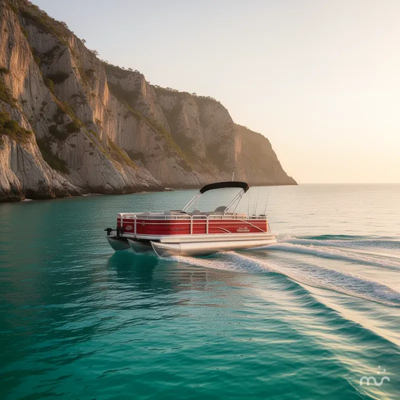 Slide: The Image of Sun Tracker Fishin' Barge 22 DLX 2026 - 4