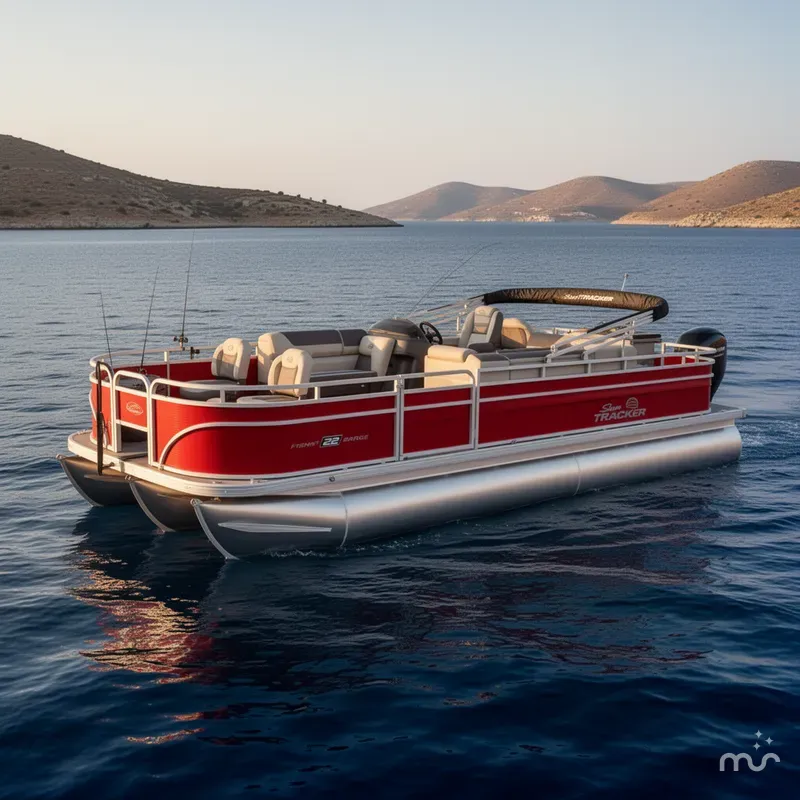 The Image of Sun Tracker Fishin' Barge 22 DLX 2026 - 0