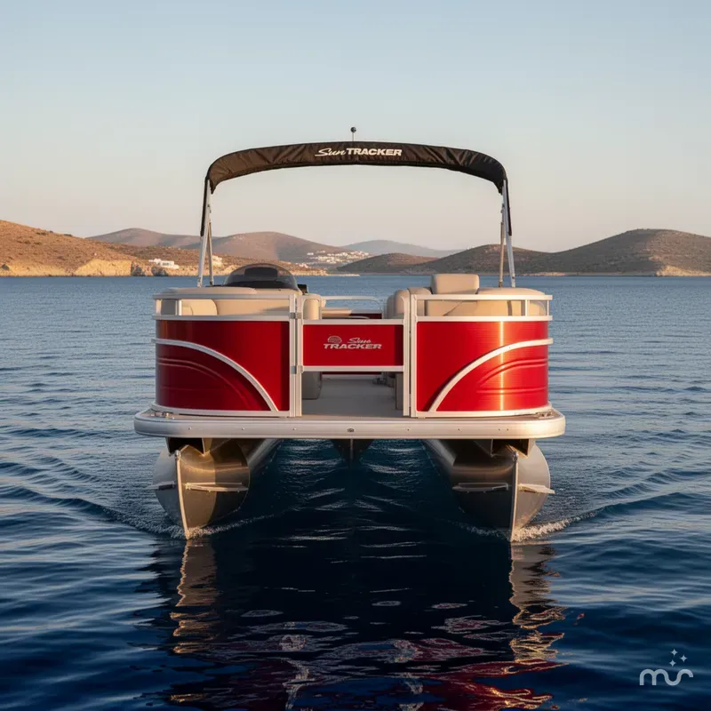 Slide: The Image of Sun Tracker Fishin' Barge 22 DLX 2026 - 1