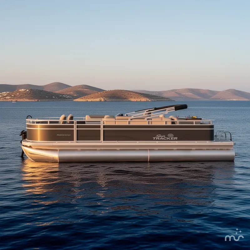 Slide: The Image of Sun Tracker Fishin' Barge 22 DLX 2026 - 2