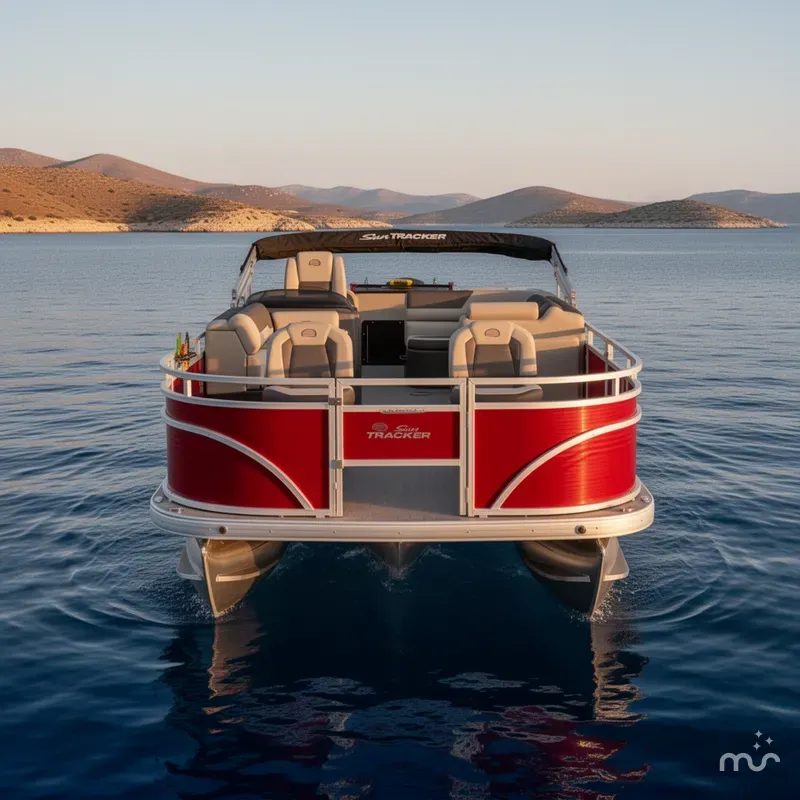 Slide: The Image of Sun Tracker Fishin' Barge 22 DLX 2026 - 3