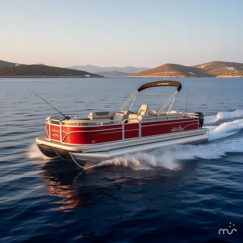 Slide: The Image of Sun Tracker Fishin' Barge 22 DLX 2026 - 4