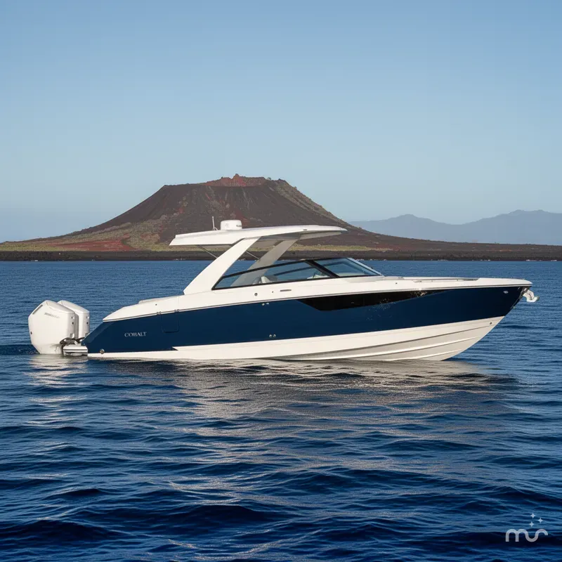 Slide: The Image of Cobalt R35 Outboard 2026 - 2