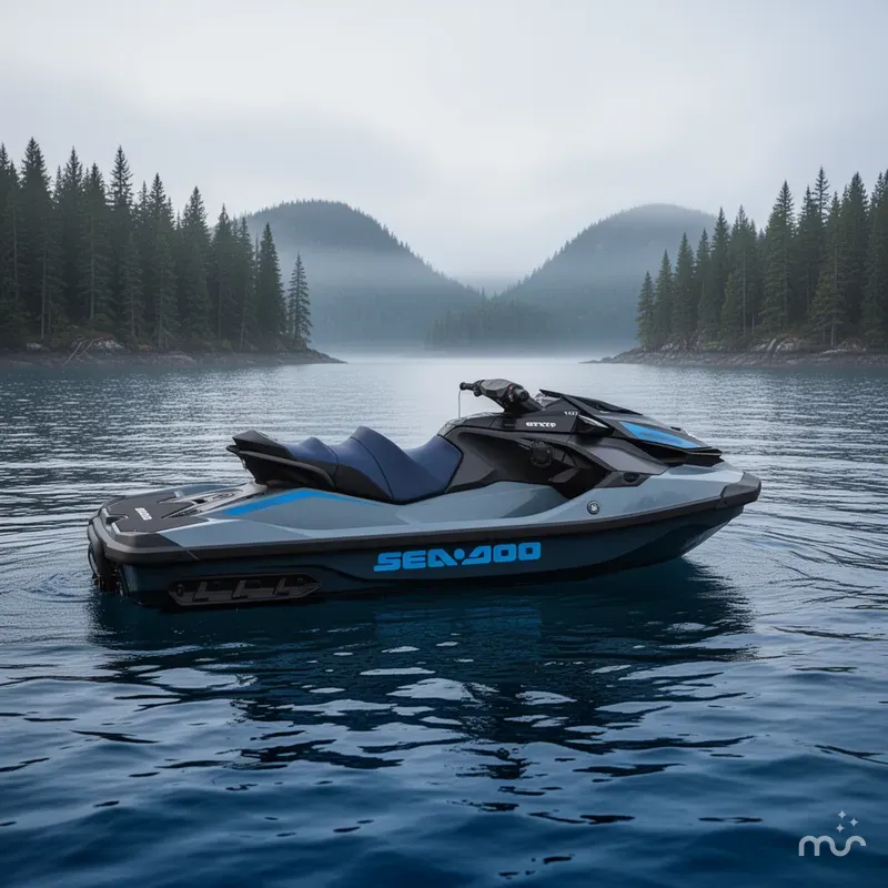 Slide: The Image of Sea-Doo GTX 170 Tech Package, Audio, iDF, iBR 2026 - 2