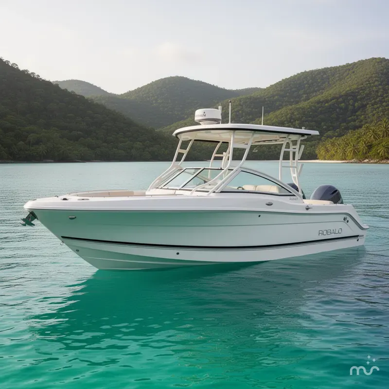 Slide: The Image of Robalo R247 Dual Console 2017 - 2
