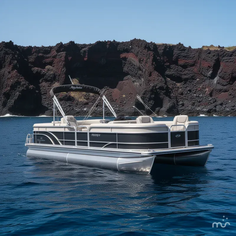 Slide: The Image of Misty Harbor Pontoon 20 2017 - 2