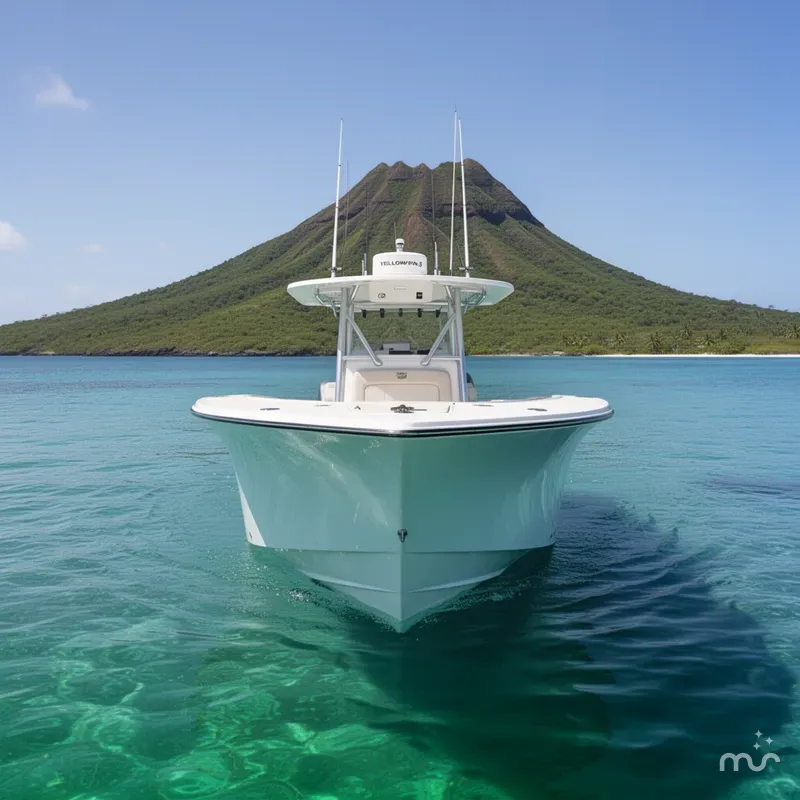 Slide: The Image of Yellowfin 34 Offshore 2026 - 3