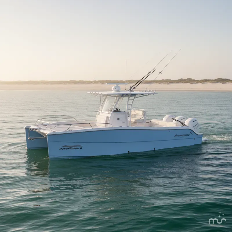 Slide: The Image of Invincible 33 Catamaran 2023 - 0