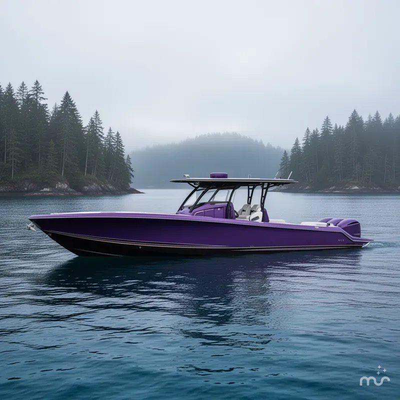 Slide: The Image of Nor-Tech 390 Sport Center Console 2026 - 2