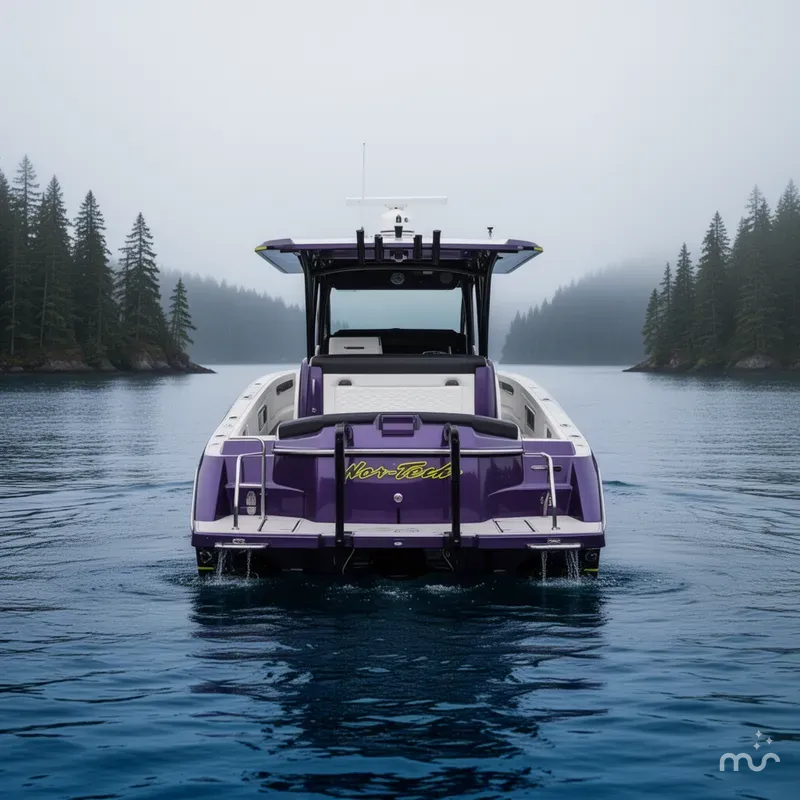Slide: The Image of Nor-Tech 390 Sport Center Console 2026 - 3