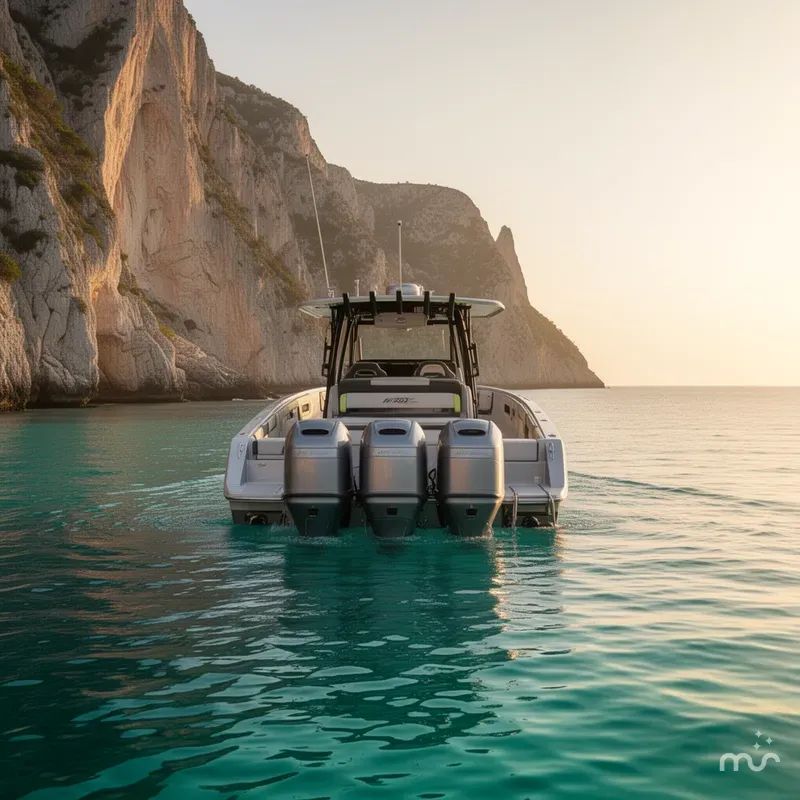 Slide: The Image of Nor-Tech 390 Sport Center Console 2026 - 3