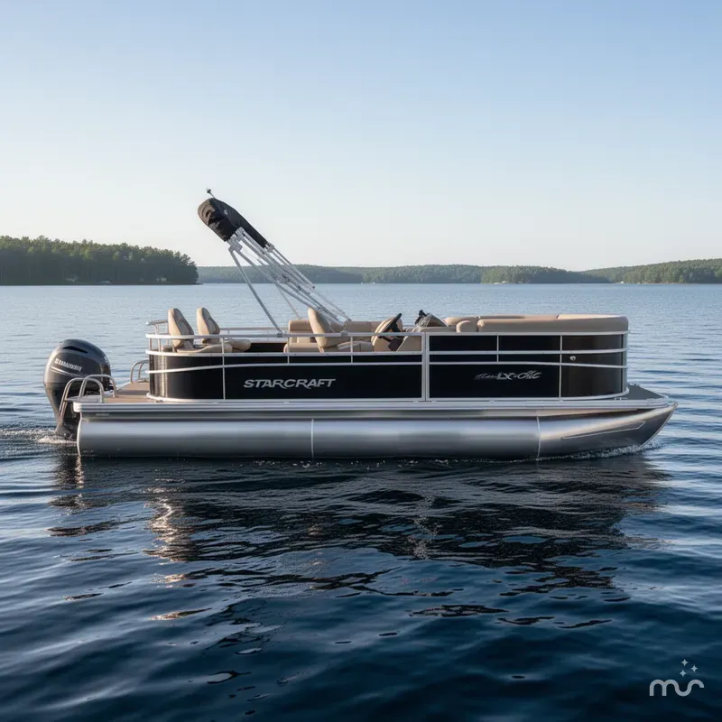 Slide: The Image of Starcraft LX 20 Fish & Cruise Pontoon $24995 2022 - 0