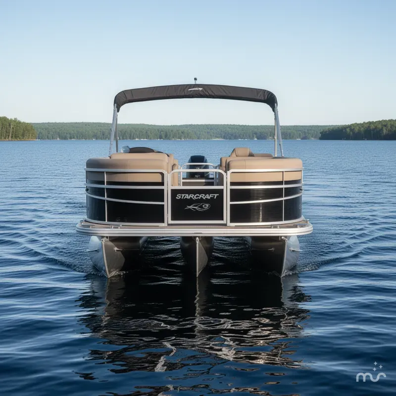 Slide: The Image of Starcraft LX 20 Fish & Cruise Pontoon $24995 2022 - 2