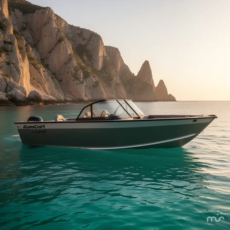 Slide: The Image of Alumacraft Trophy 185 2026 - 2