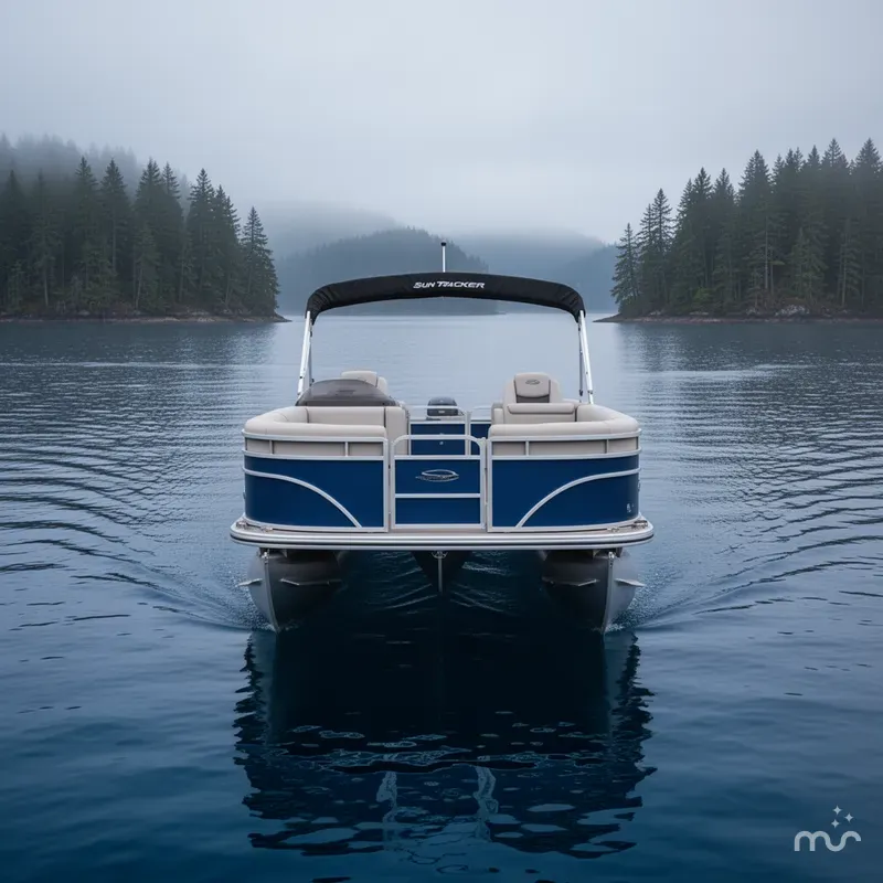 Slide: The Image of Sun Tracker Fishin' Barge 20 DLX 2026 - 1